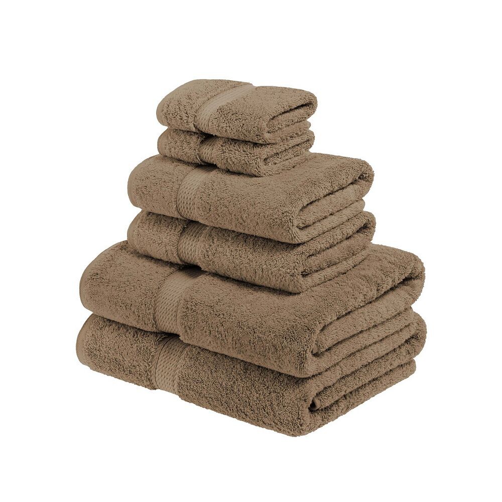 

Набор банных полотенец из египетского хлопка SUPERIOR, 6 шт., цвет Beige Khaki