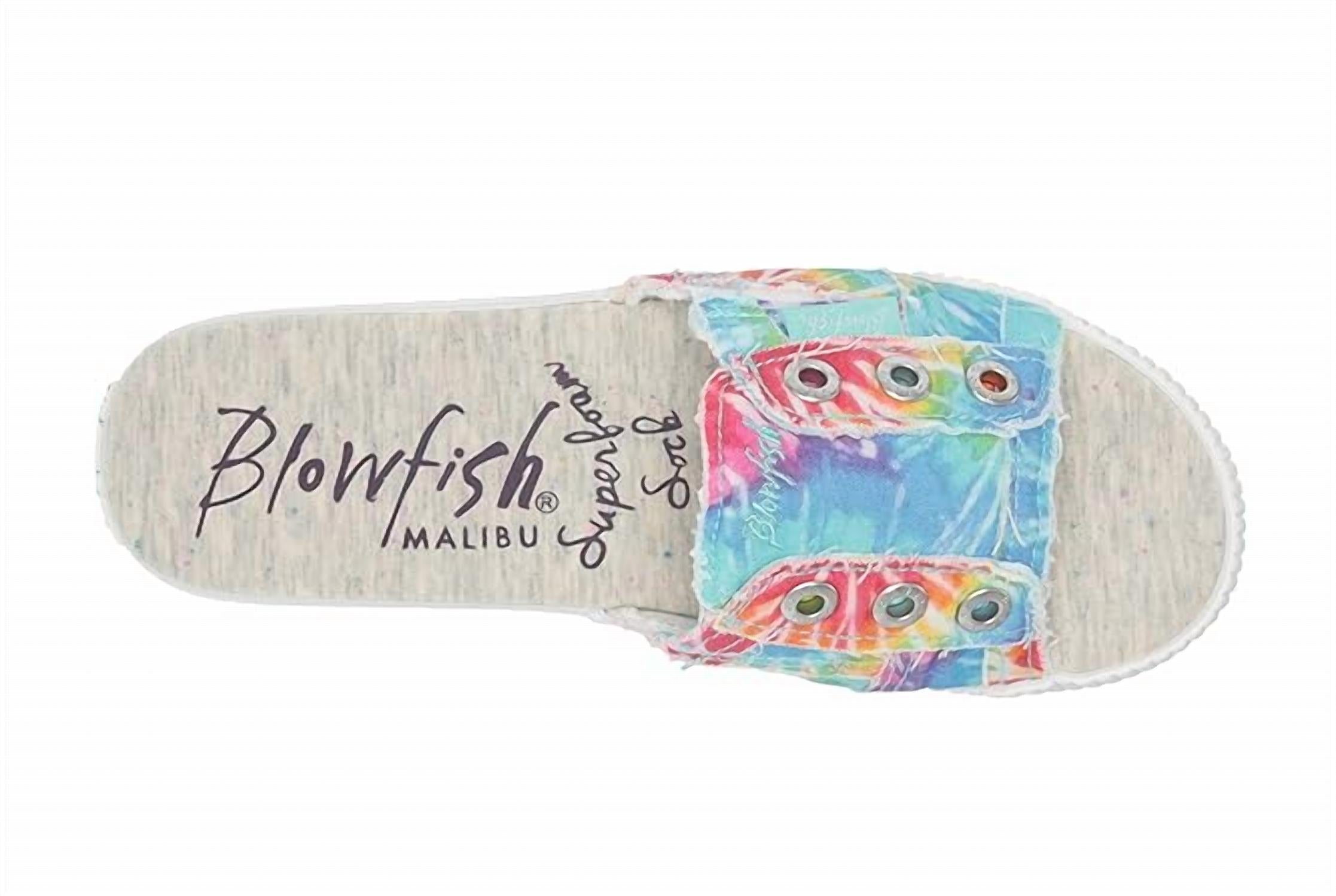 Женские сникерсы-сандалии Fresco в стиле хиппи с принтом тай-дай BLOWFISH, Hippie Tie Dye — фото 3