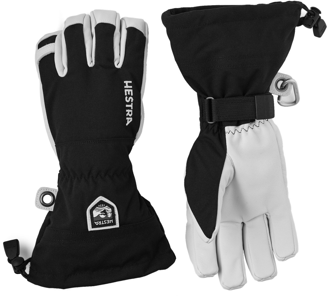 

Hestra Перчатки Army leather heli ski black 12