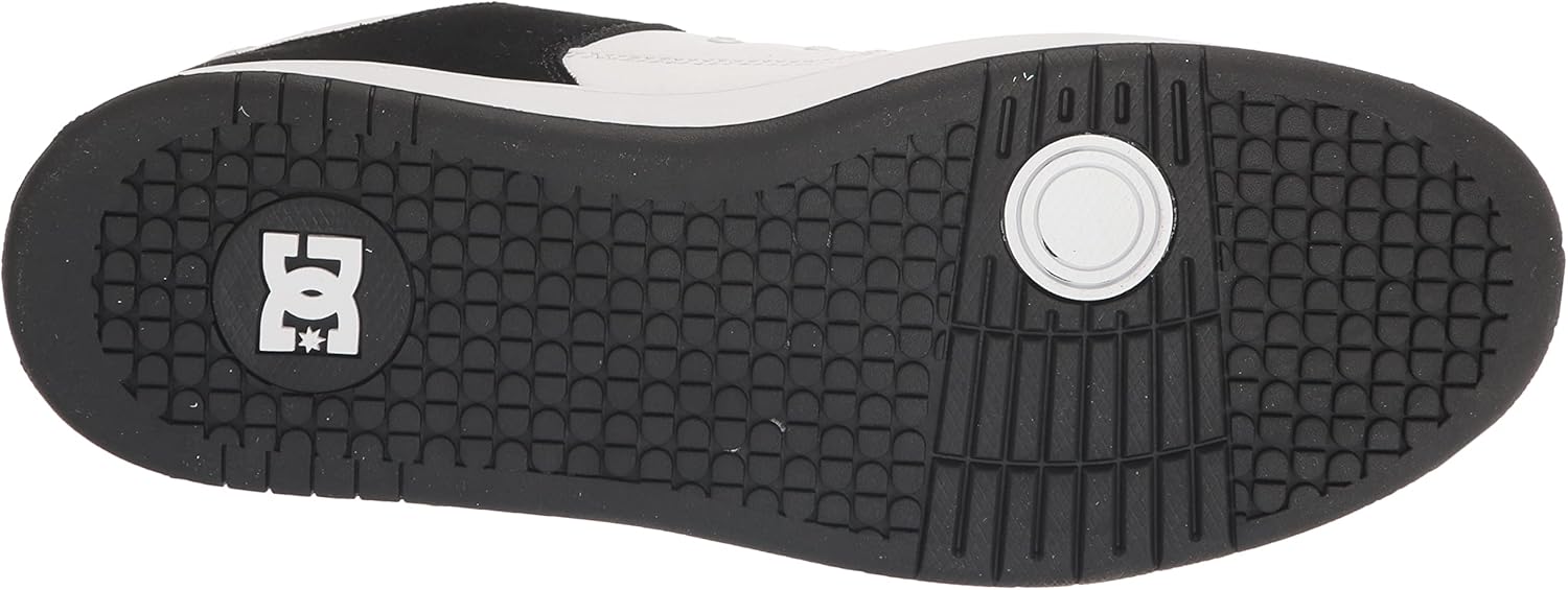 Мужские кроссовки для скейта DC Mens Manteca 4 Low Dc Shoes, белый/черный — фото 4