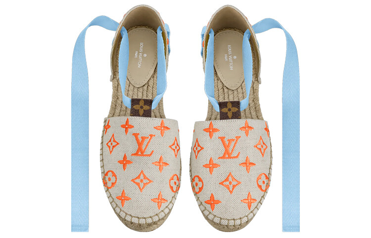 Starboard женские повседневные туфли женские синие Louis Vuitton — фото 4