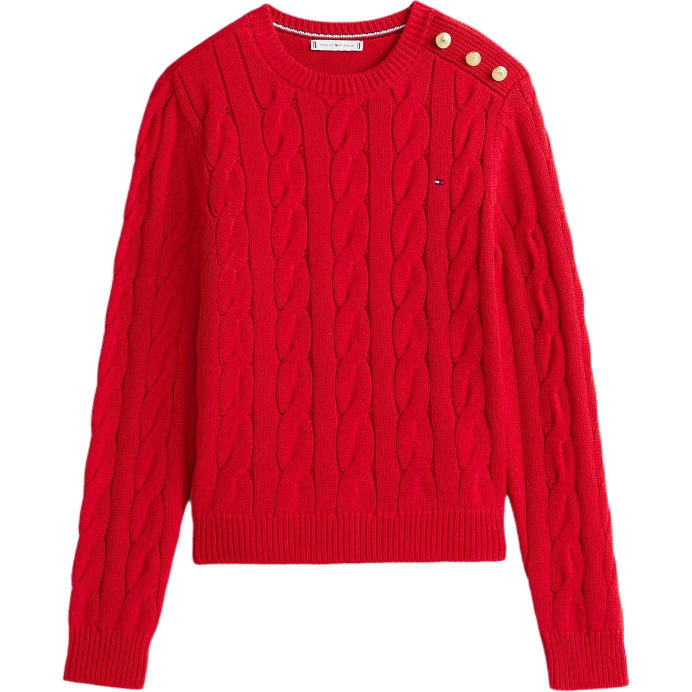 

Женский свитер Tommy Hilfiger, красный