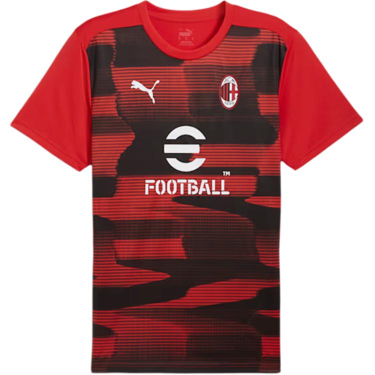 

Футболка мужская Pre match AC Milan PUMA, черный красный