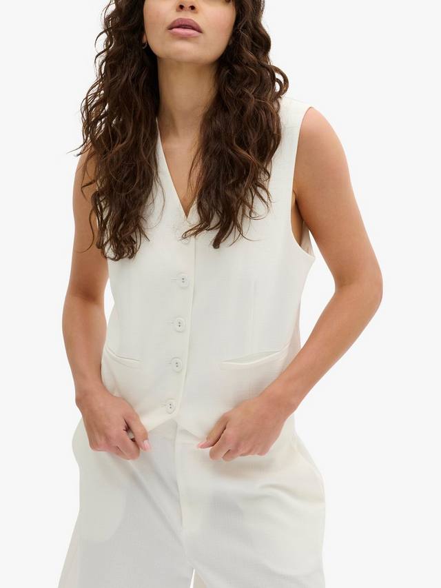 

Жилет MY ESSENTIAL WARDROBE, цвет Bright White