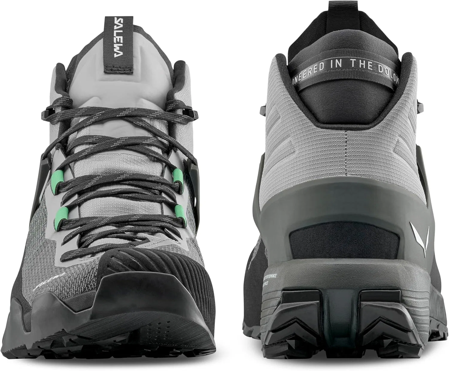 Мужские ботинки Salewa Wildfire NXT Mid GTX - водонепроницаемые походные и треккинговые ботинки с мембраной Gore-Tex, 2-Alloy Dark Olive Green — фото 3