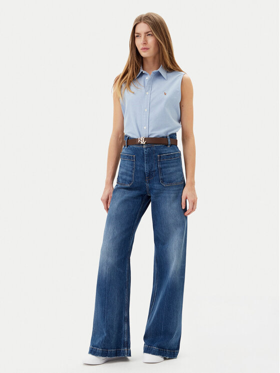 Рубашка классического кроя 211968896002 Polo Ralph Lauren, голубой — фото 2