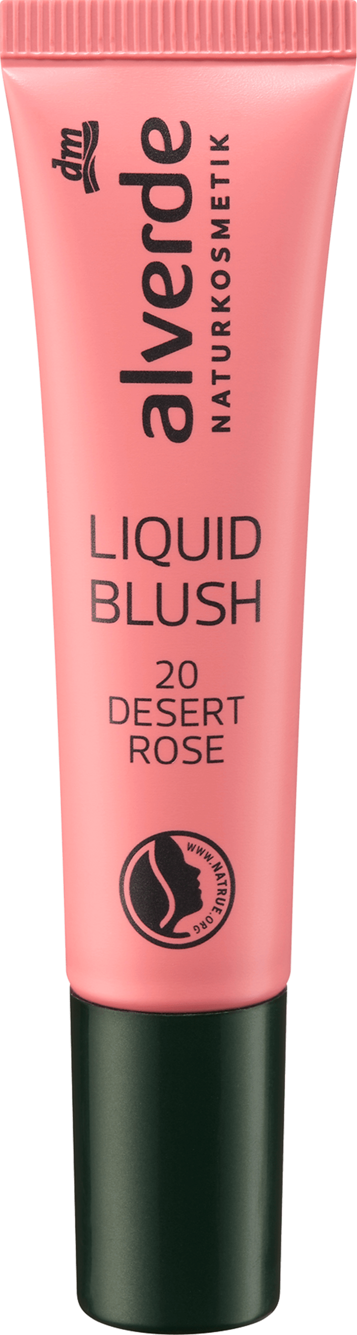 

Румяна alverde NATURKOSMETIK Blush Liquid Blush 20 Desert Rose, 15 ml