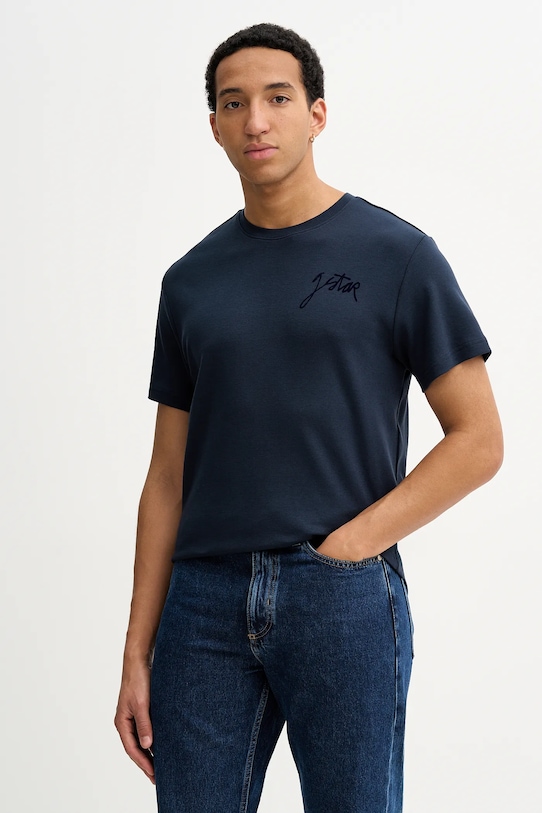 

Хлопковая футболка с надписью G-Star, синий