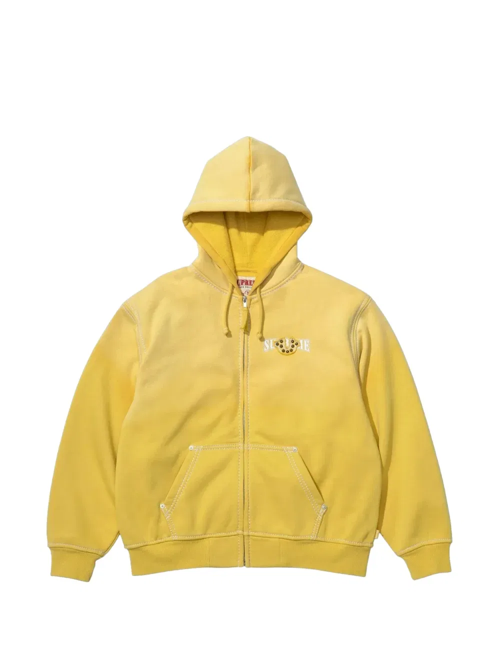 Толстовка на молнии True Religion Supreme, желтый