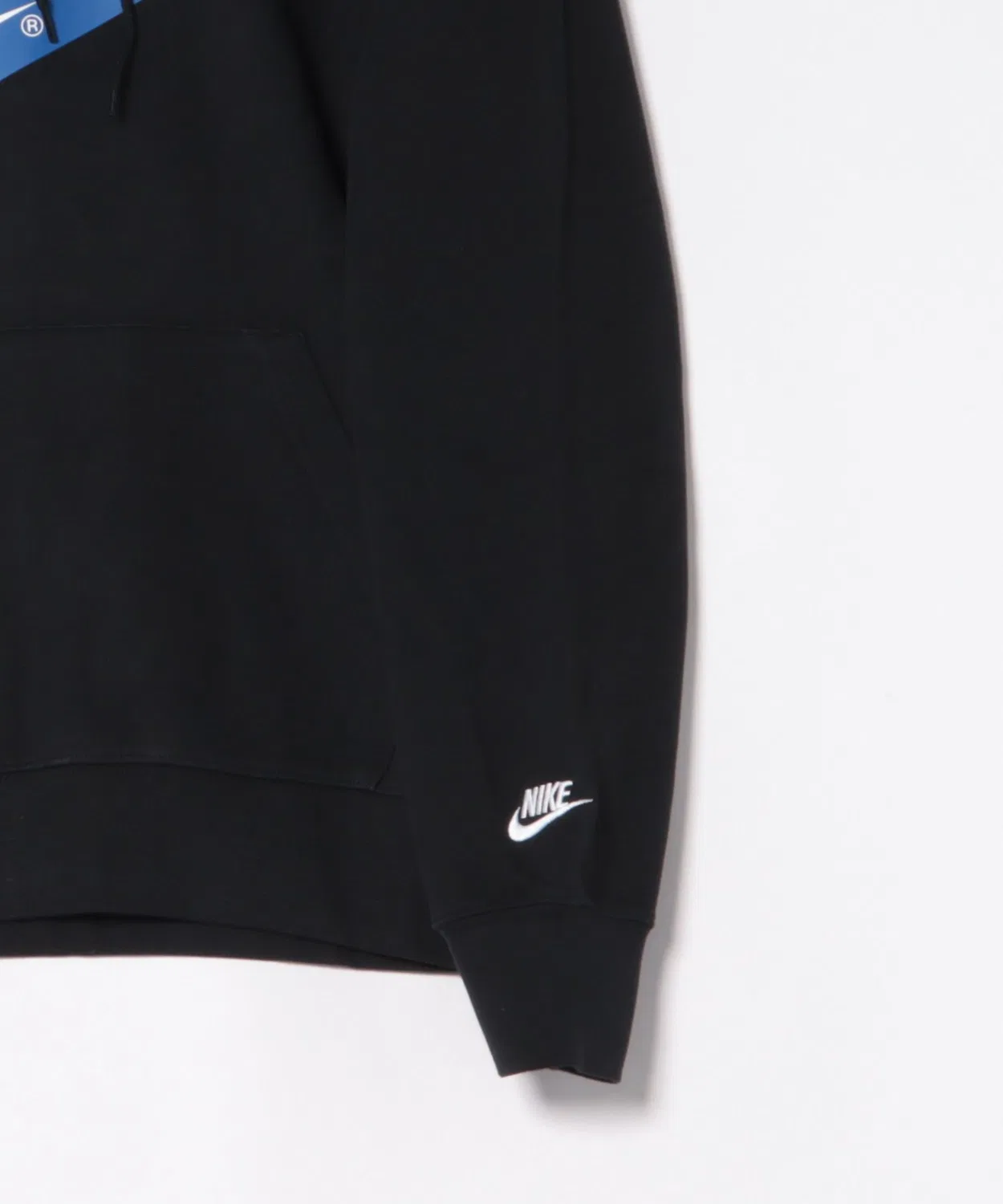 Толстовка Nike Club Fleece Hoodie, серая — фото 3