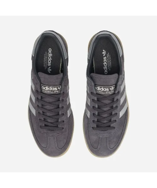 Мужские кроссовки из натуральной кожи adidas Originals HANDBALL SPEZIAL чёрные — фото 2