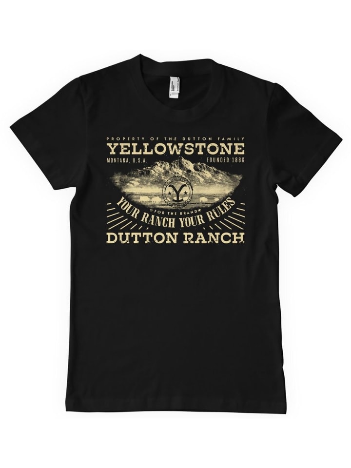 

Футболка Your Ranch Your Ranch Big Tall T-Shirt черного цвета yellowstone, Черный, Футболка Your Ranch Your Ranch Big Tall T-Shirt черного цвета yellowstone