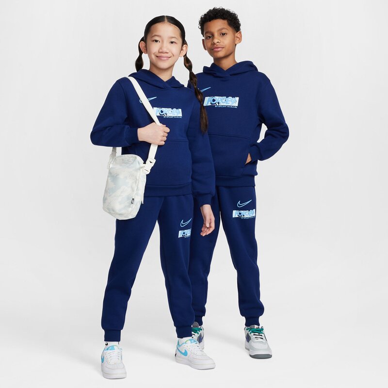 Толстовка с капюшоном из флиса клуба Erling Haaland Nike, мультиколор — фото 3