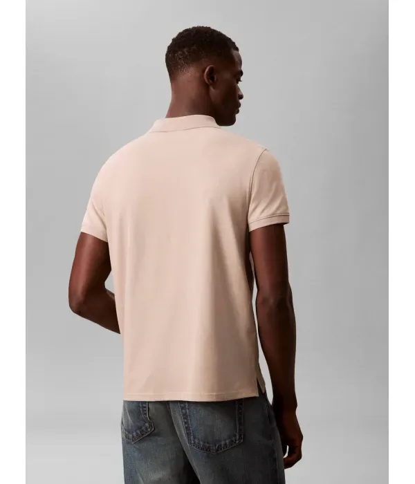 Полюс slim fit Calvin Klein, бежевый — фото 3
