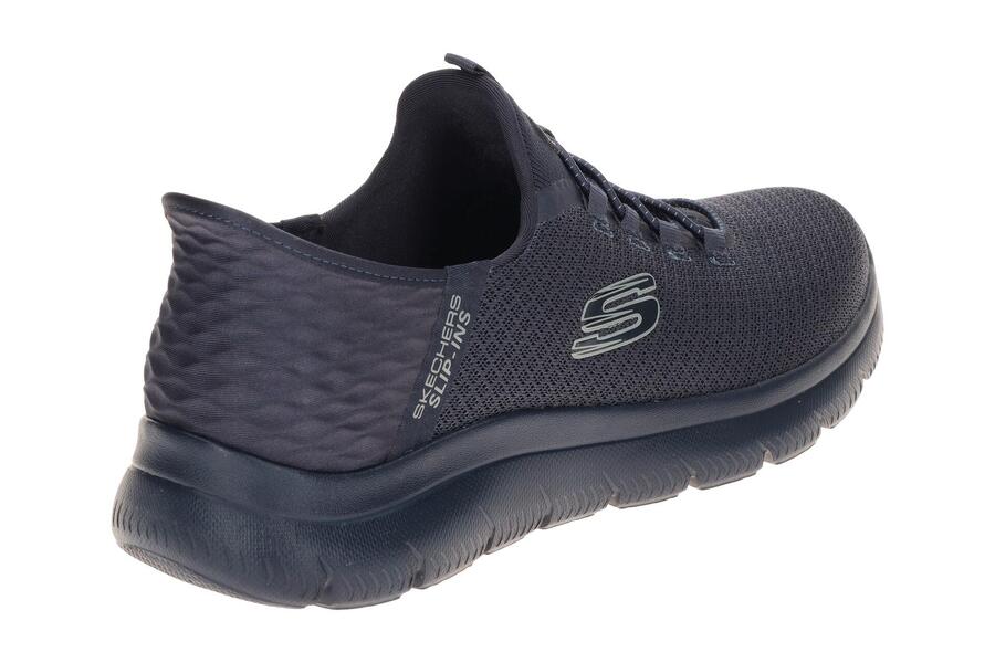 Skechers Summits — кроссовки высокого класса, синие, мужские — фото 4