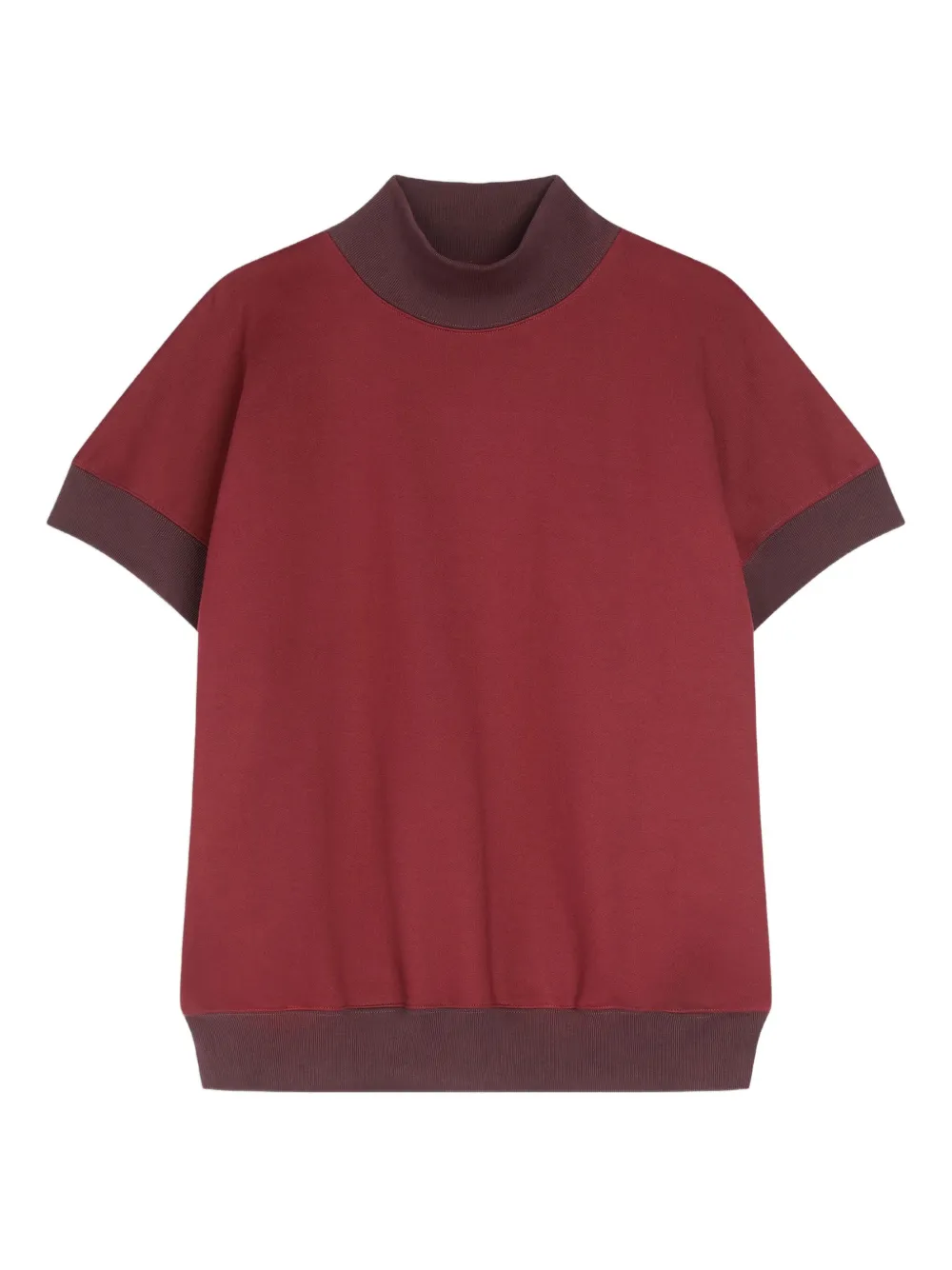 

Водолазка с короткими рукавами DRIES VAN NOTEN, красный