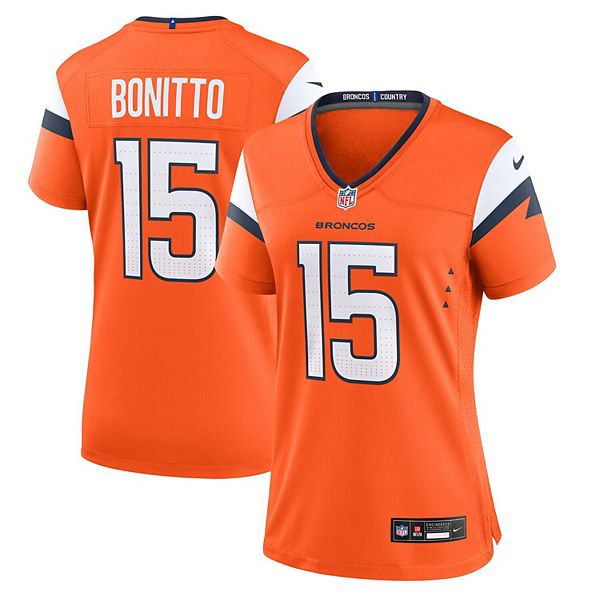 

Женская футболка Nik Bonitto Denver Broncos Team Game оранжевая Nike, Оранжевый, Женская футболка Nik Bonitto Denver Broncos Team Game оранжевая Nike