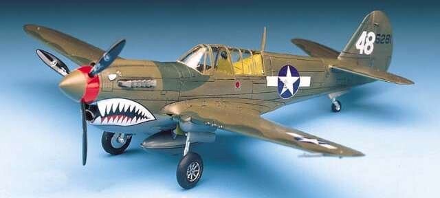 

Академия, P40MN Warhawk, Модельный комплект, 12+ Academy
