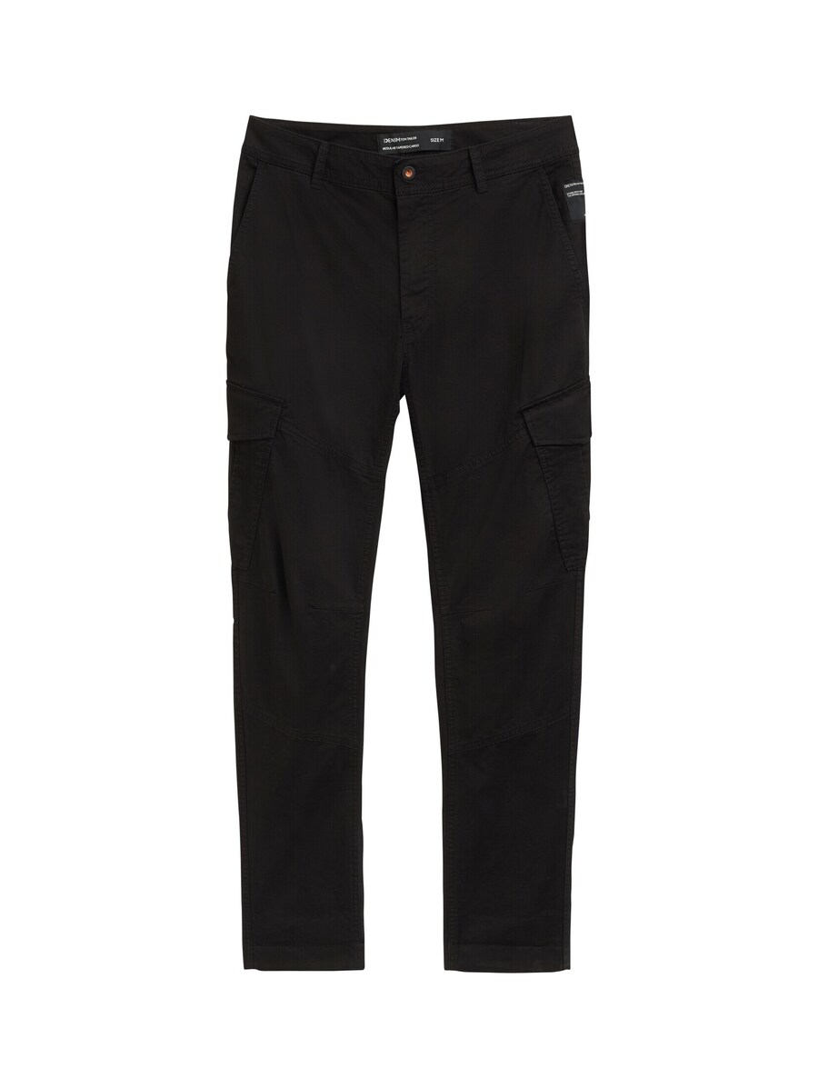 

Зауженные брюки-карго TOM TAILOR DENIM, черный