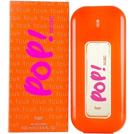 

French Connection Pop Music Fcuk Eau De Toilette Spray For Her 100ml