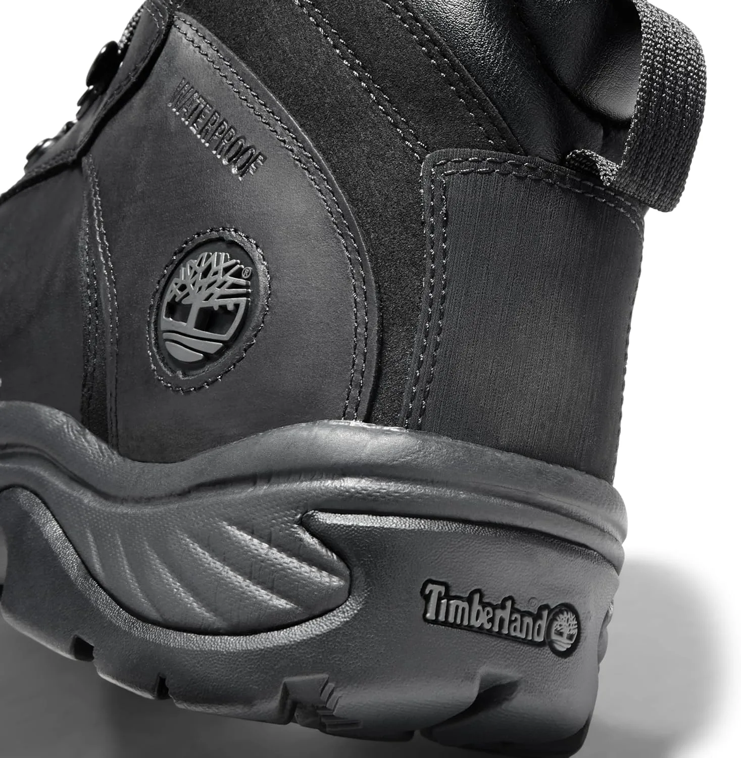 Мужские водонепроницаемые походные ботинки Timberland Flume Mid, черный — фото 3