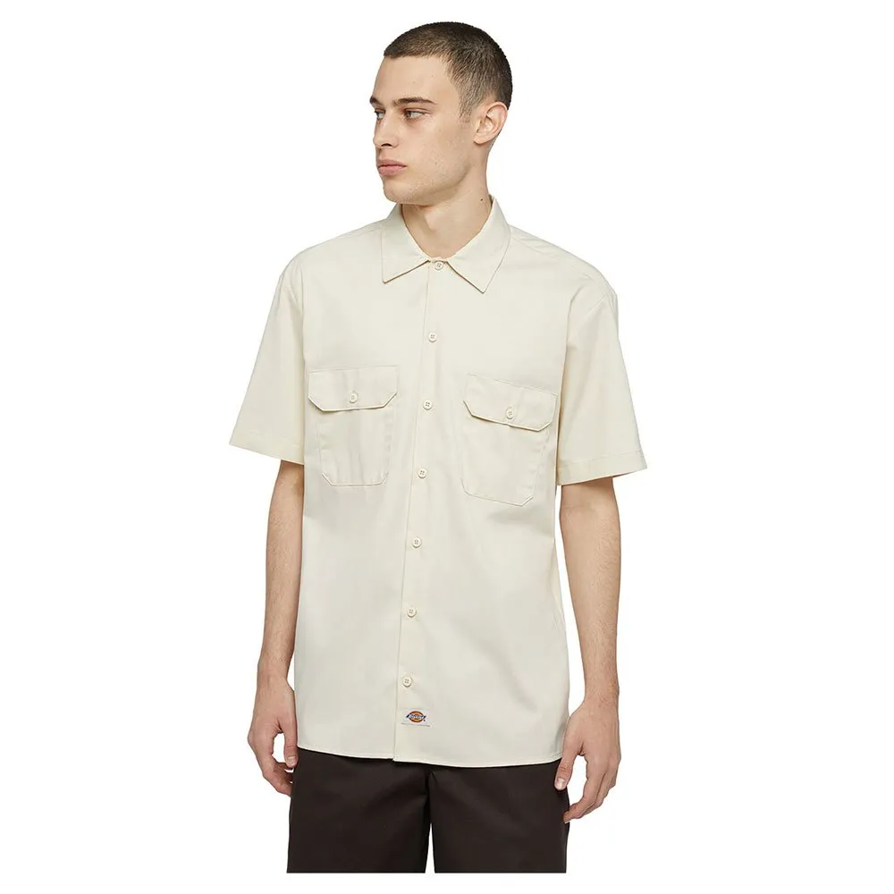 

Рубашка с коротким рукавом Dickies Work Recycled, бежевый