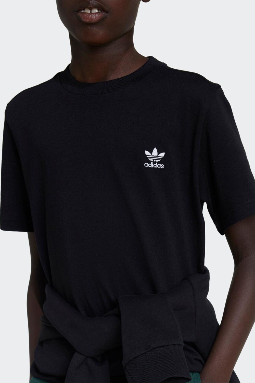 Футболка Kids originals из 100% хлопка Adidas, черный — фото 4