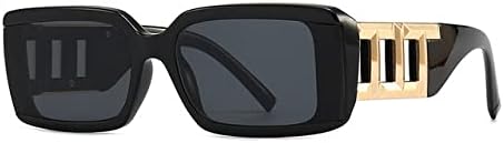 

Винтажные маленькие блестящие солнцезащитные очки с кристаллами для женщин, с цепочкой на дужке, в стиле хип-хоп, солнцезащитные очки для мужчин в стиле хип-хоп MTZJH, Black Gray