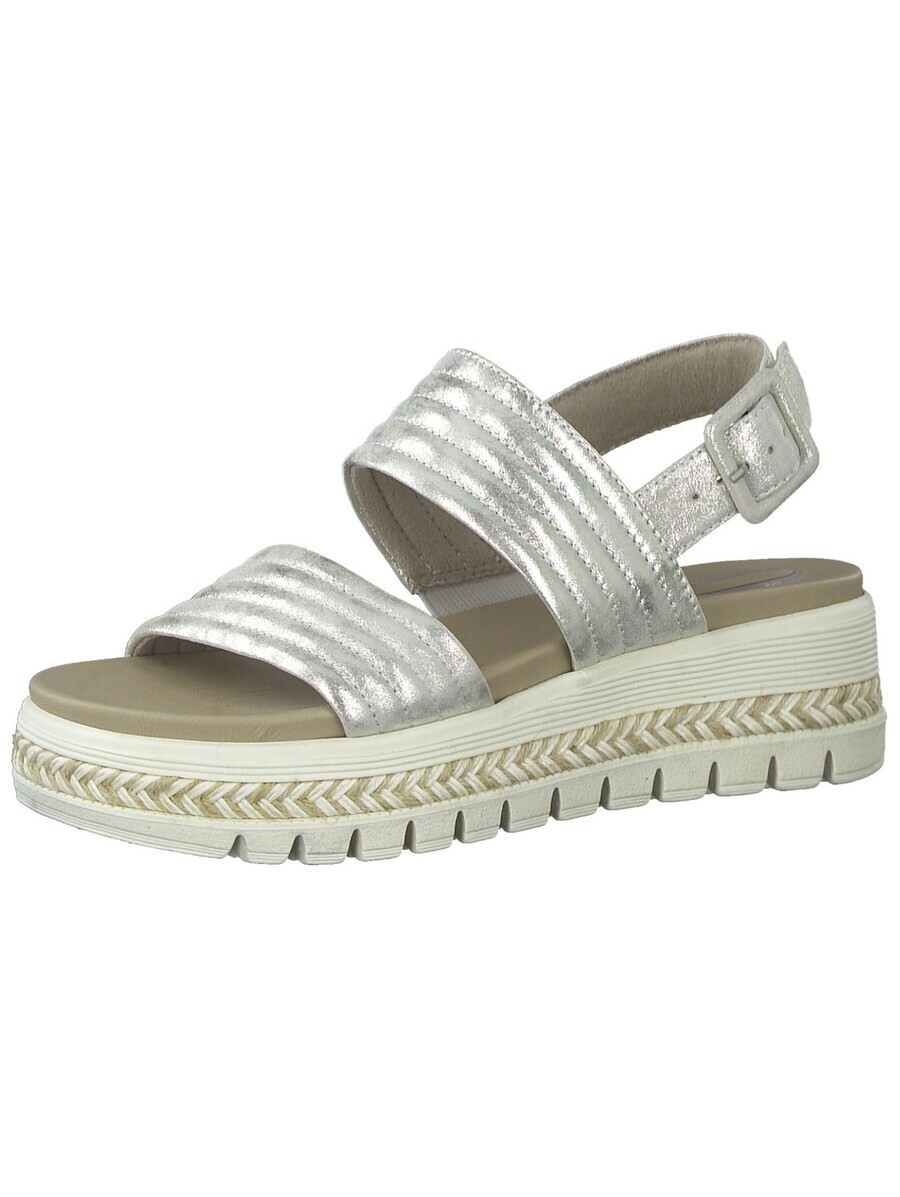 Сандалии Tamaris Strap Sandals, серебряный