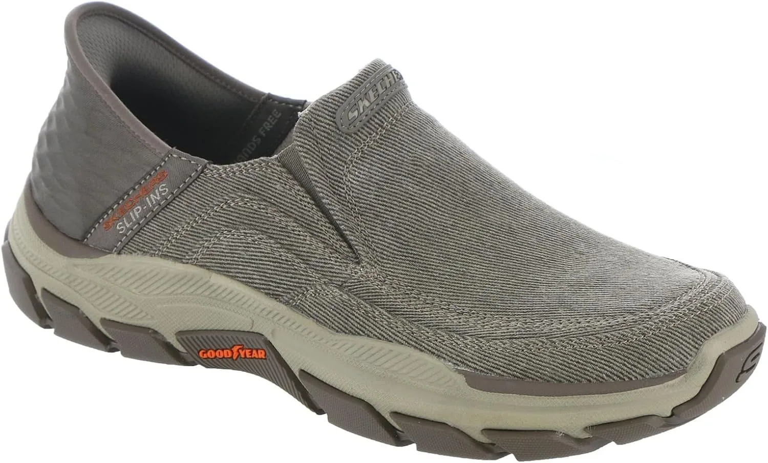 Мужские лоферы Skechers Respected Holmgren, коричневый