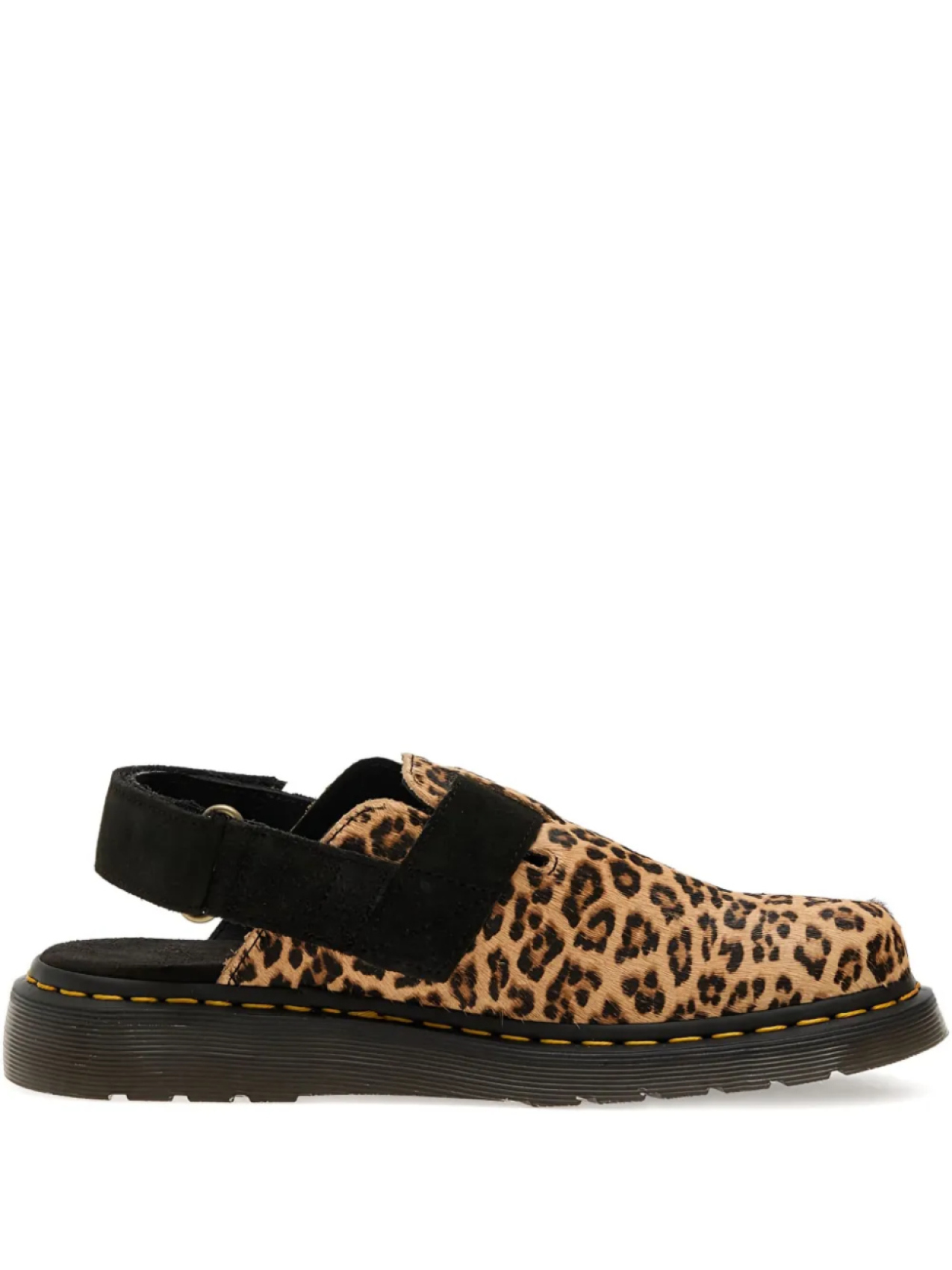 

Туфли-мюли Dr. Martens Jorge II с леопардовым принтом и пряжкой, коричневый