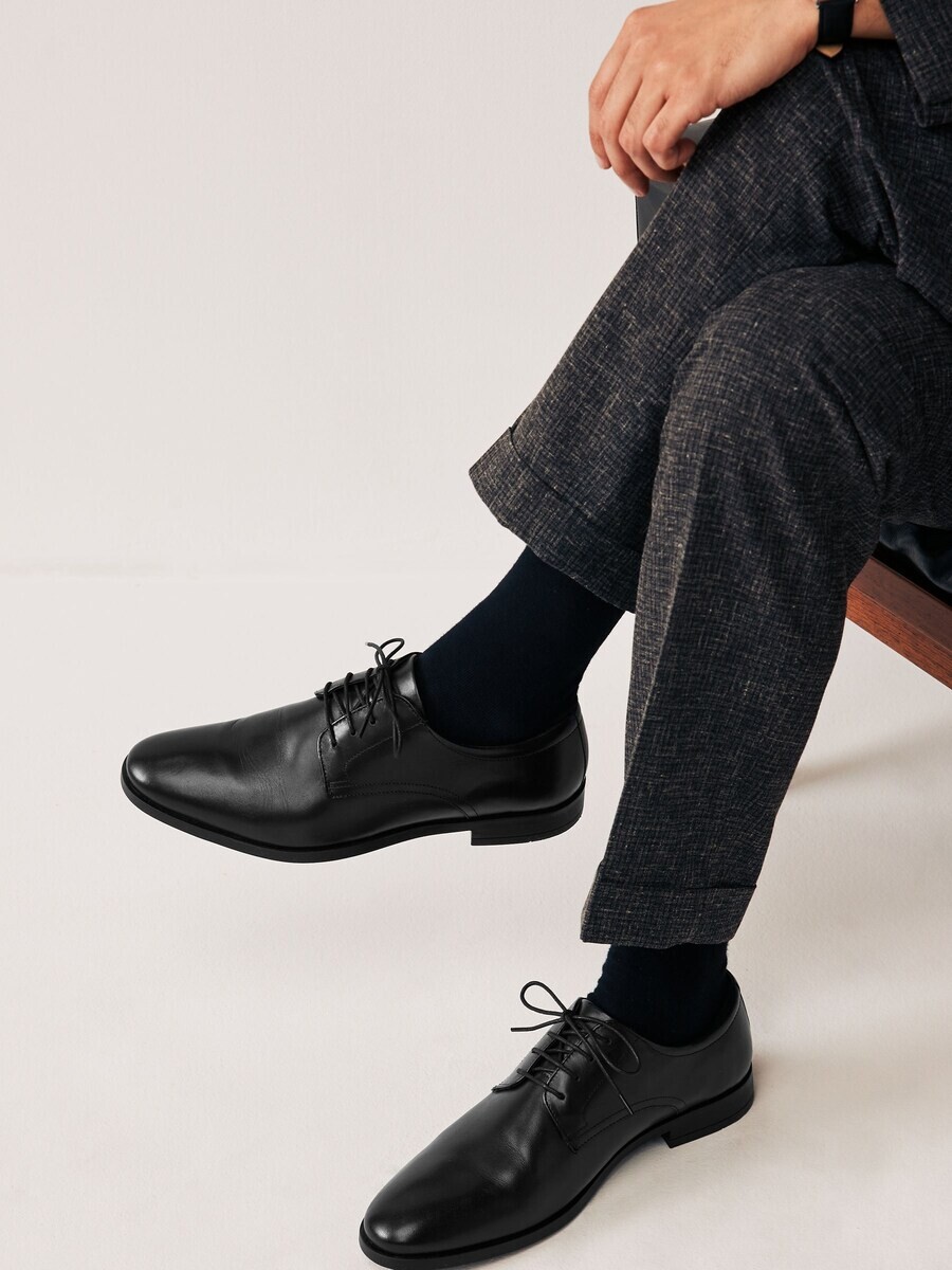 Повседневные туфли на шнурках Next Lace-Up Shoes, черный — фото 2