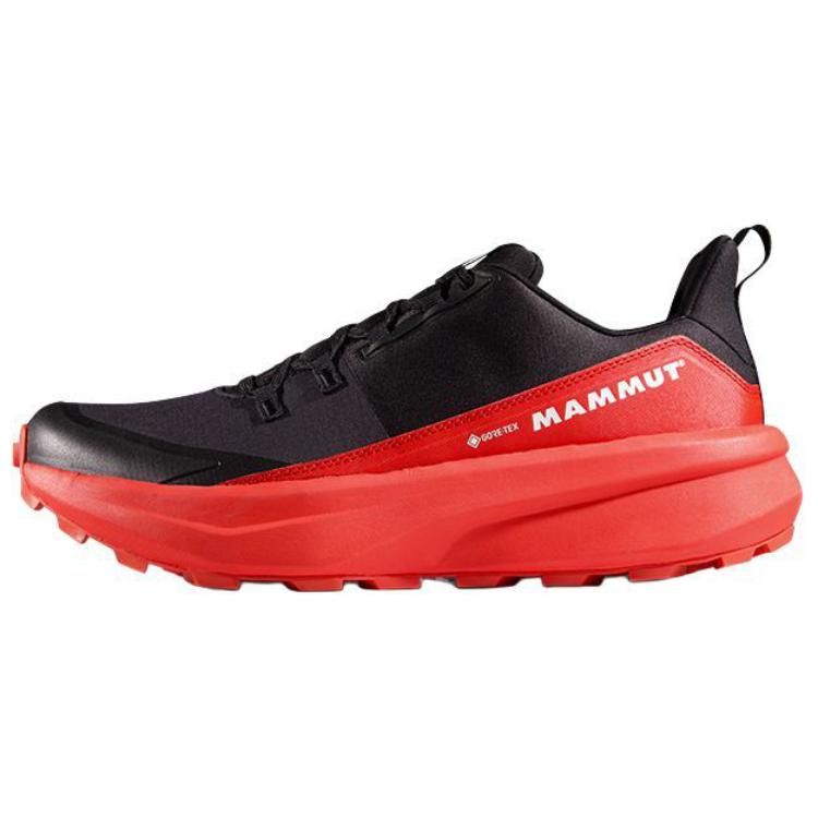 

Aenergy нескользящие износостойкие низкие треккинговые ботинки мужские black MAMMUT, черный/красный