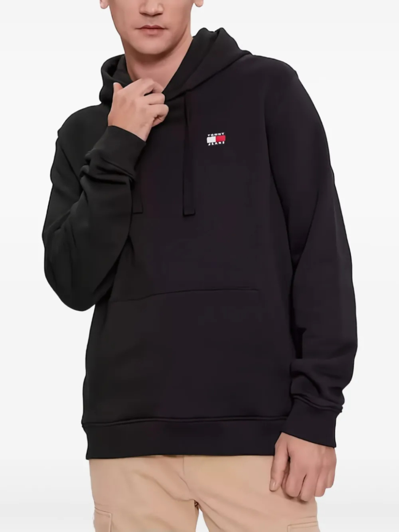 

Tommy Jeans худи с логотипом, черный