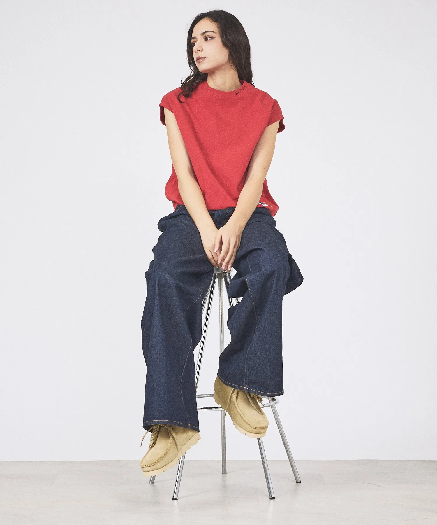 Унисекс ботинки Clarks Wallabee Boot GTX из замши бежевые — фото 2