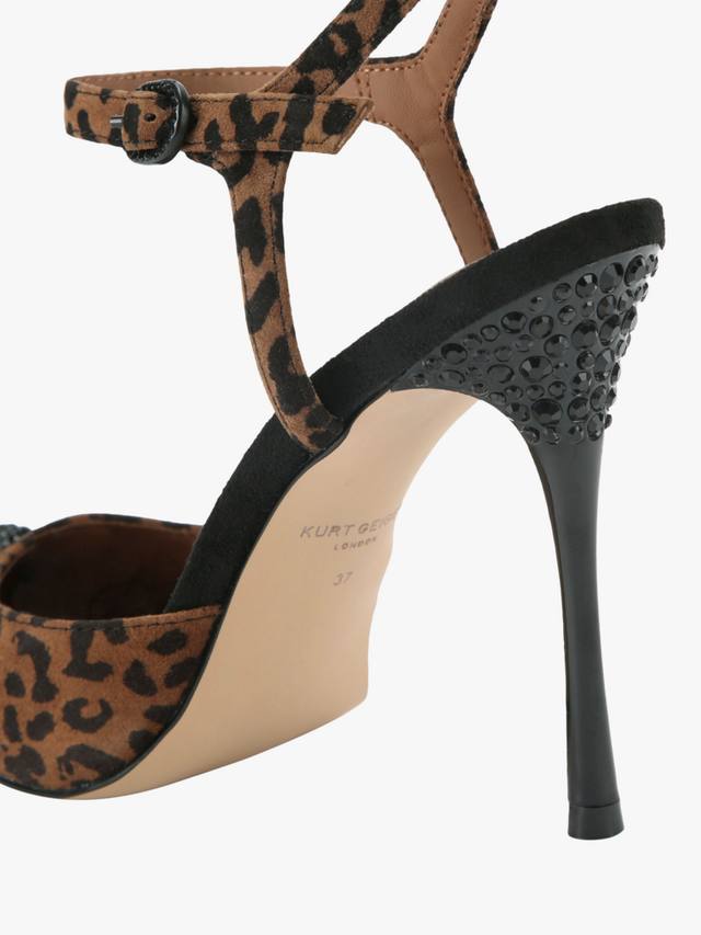 Туфли Eagle Point с ремешком на щиколотке Kurt Geiger London, Brown/Multi — фото 3