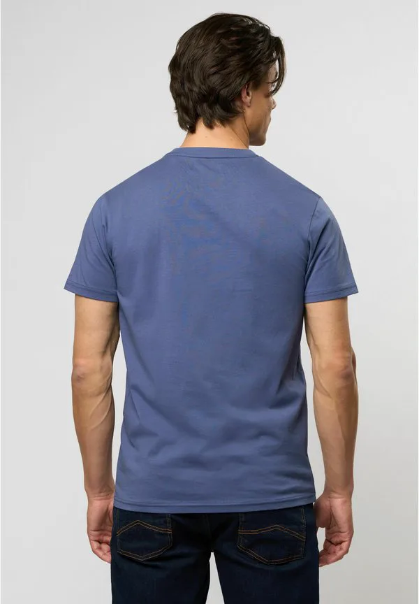 Простая футболка умарджуна U.S. Polo Assn., Vintage Indigo — фото 3
