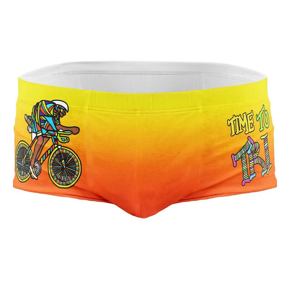 

Шорты для плавания Otso Time To Tri Bike, желтый