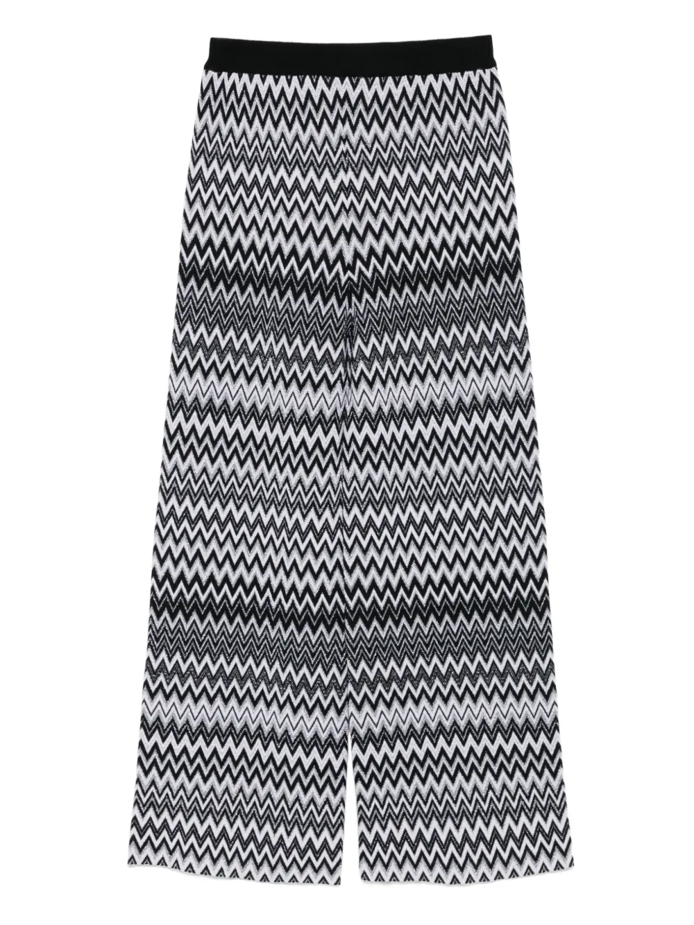 Брюки с зигзагообразным узором Missoni Kids, черный — фото 2