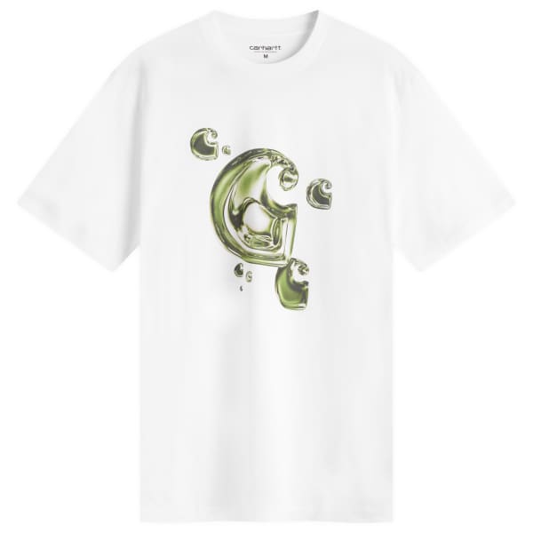 

Футболка Solar Chrome c-logo Carhartt Wip, белый