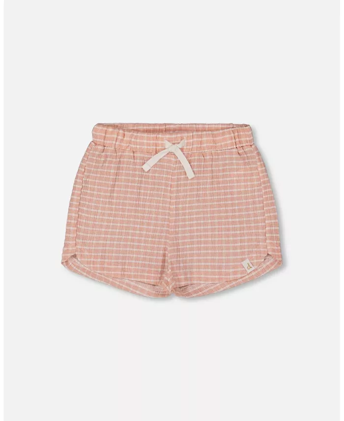 

Шорты Toddler Girls Crinkle Short Light Old Pink - Toddler|Child Deux par Deux, розовый