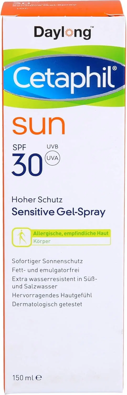 Солнцезащитный гель-спрей «Daylong SPF 30 Sensitive» от Sun Galderma