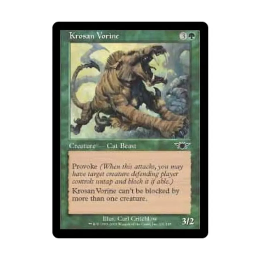 

CCG Кросан Ворин (К), MTG - Legions