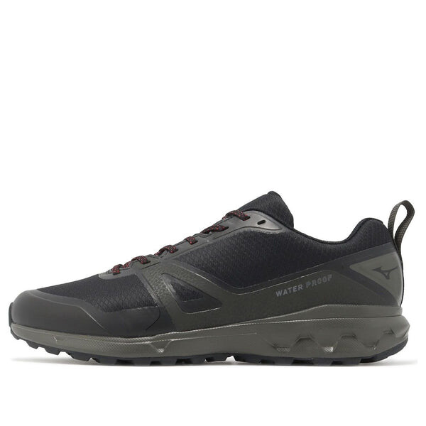 

Кроссовки wave seek 'black red' Mizuno, черный