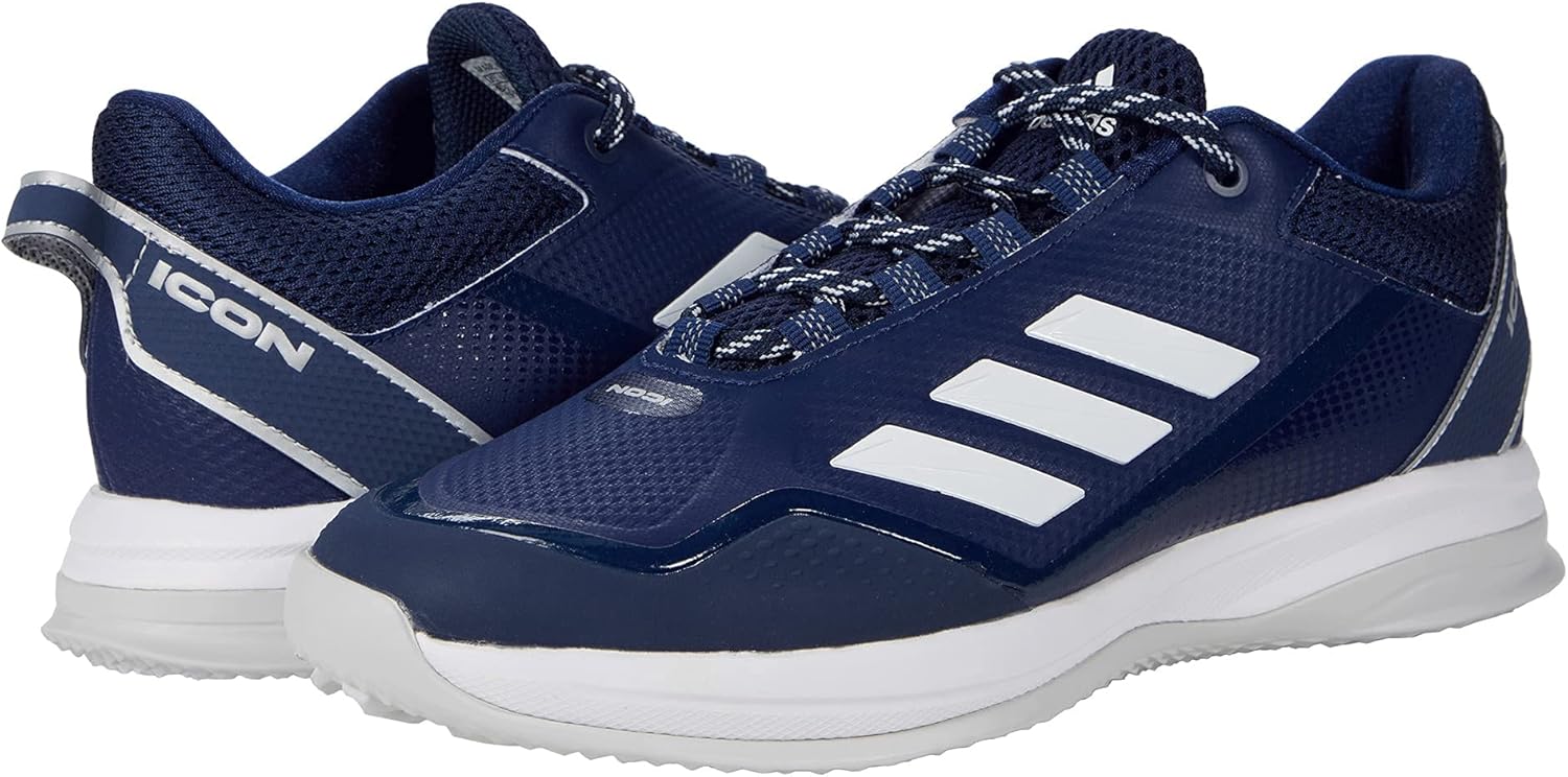 

Мужские кроссовки Adidas Icon 7 для твердых покрытий для бейсбола, темно-синий