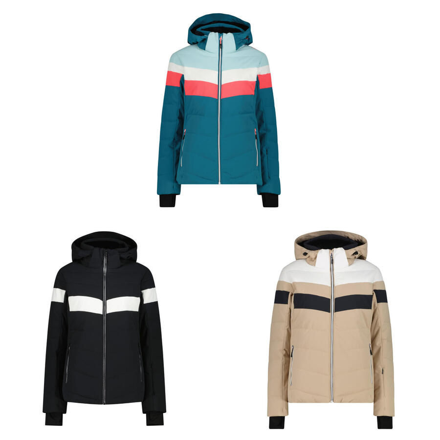 

Женская куртка CMP ЖЕНСКАЯ КУРТКА НА МОЛНИИ С КАПЮШОНОМ 34W4586