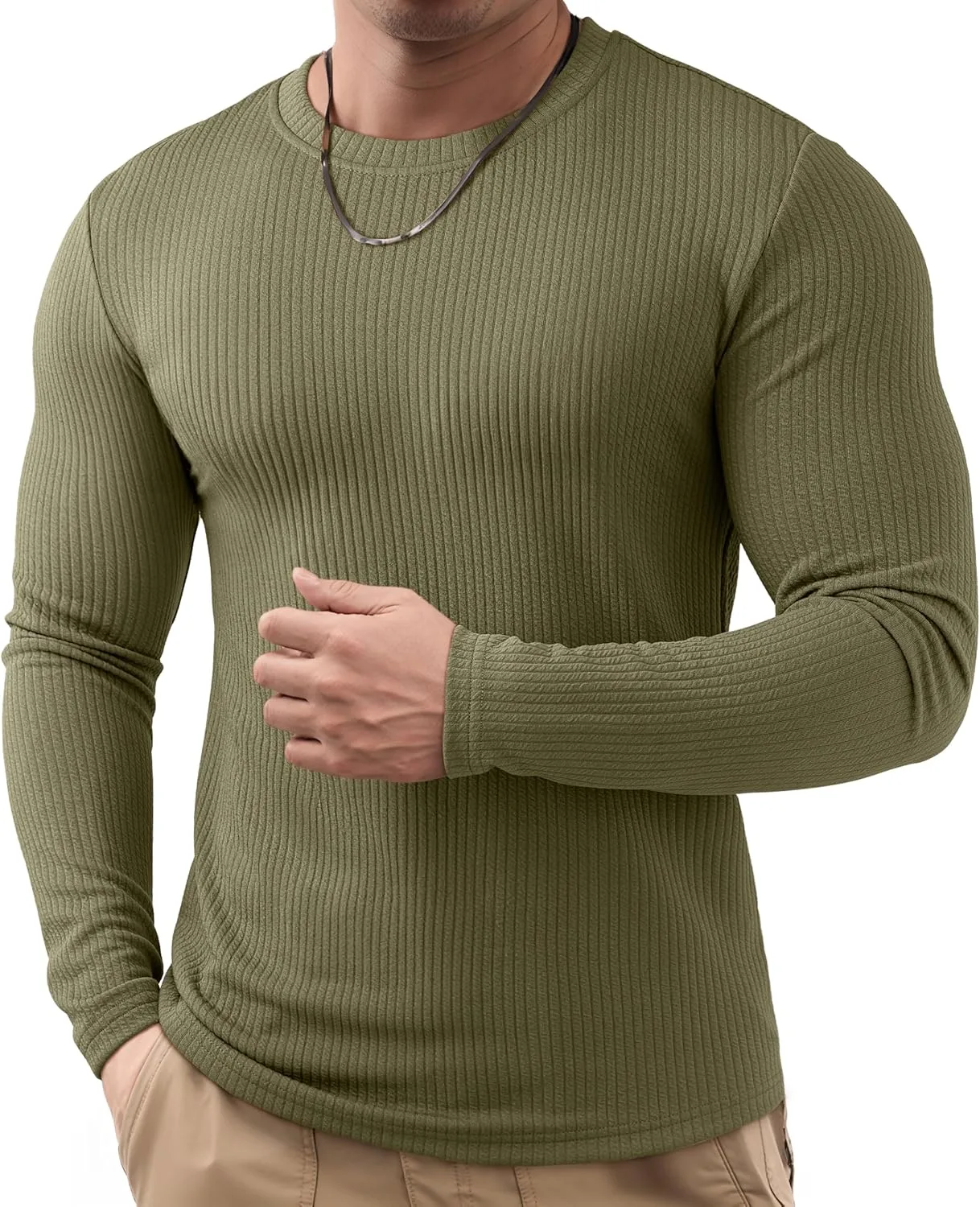 

JMIERR мужская футболка с длинным рукавом и воротником-стойкой