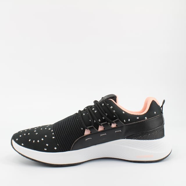 Черные текстильные женские кроссовки Under Armour Loaded Atem Mcprint 3023222 001 Under Armour, черный — фото 3
