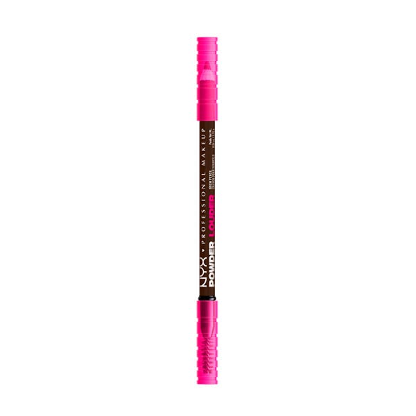 

Карандаш для бровей NYX PROFESSIONAL MAKE UP Powder Louder Brow Pencil, Deep Brown