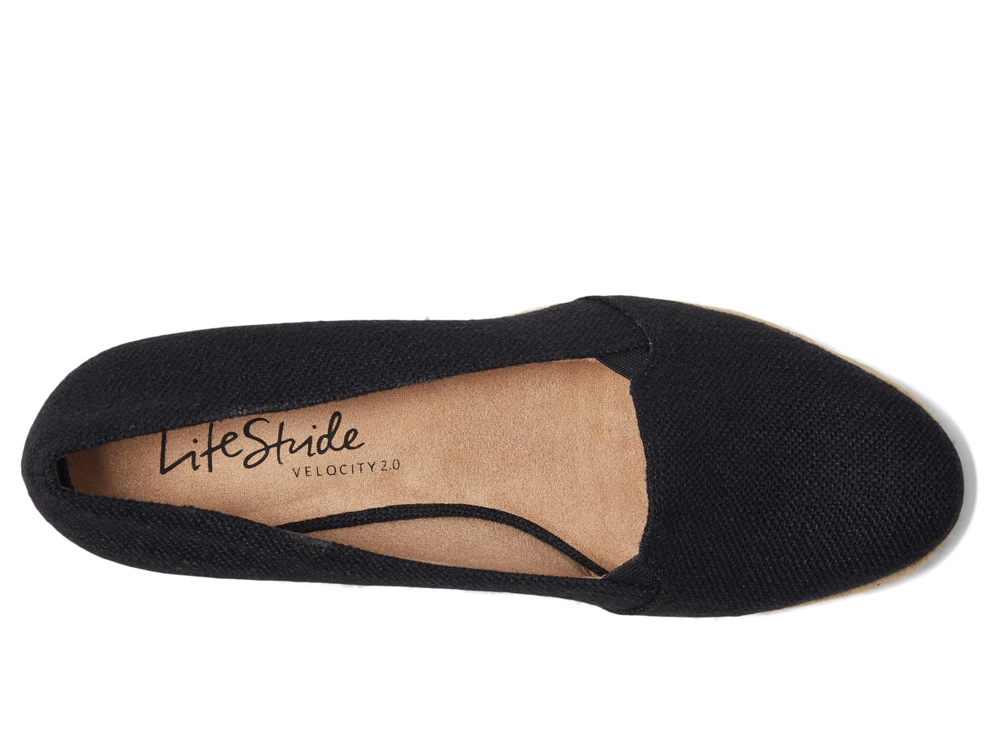 Туфли LifeStride Kamilla Espadrille Shoes, Black Linen — фото 2